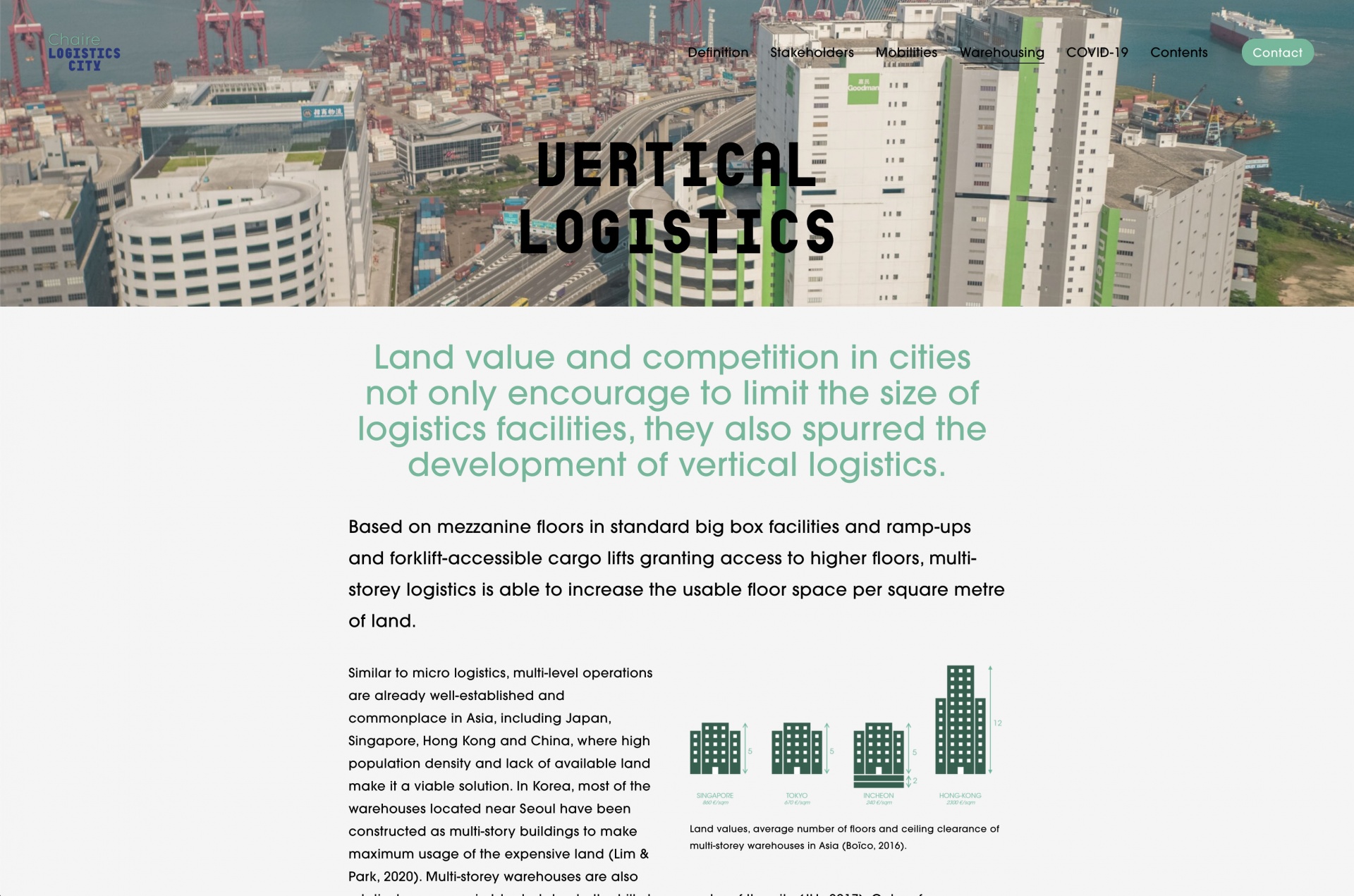 logistic city