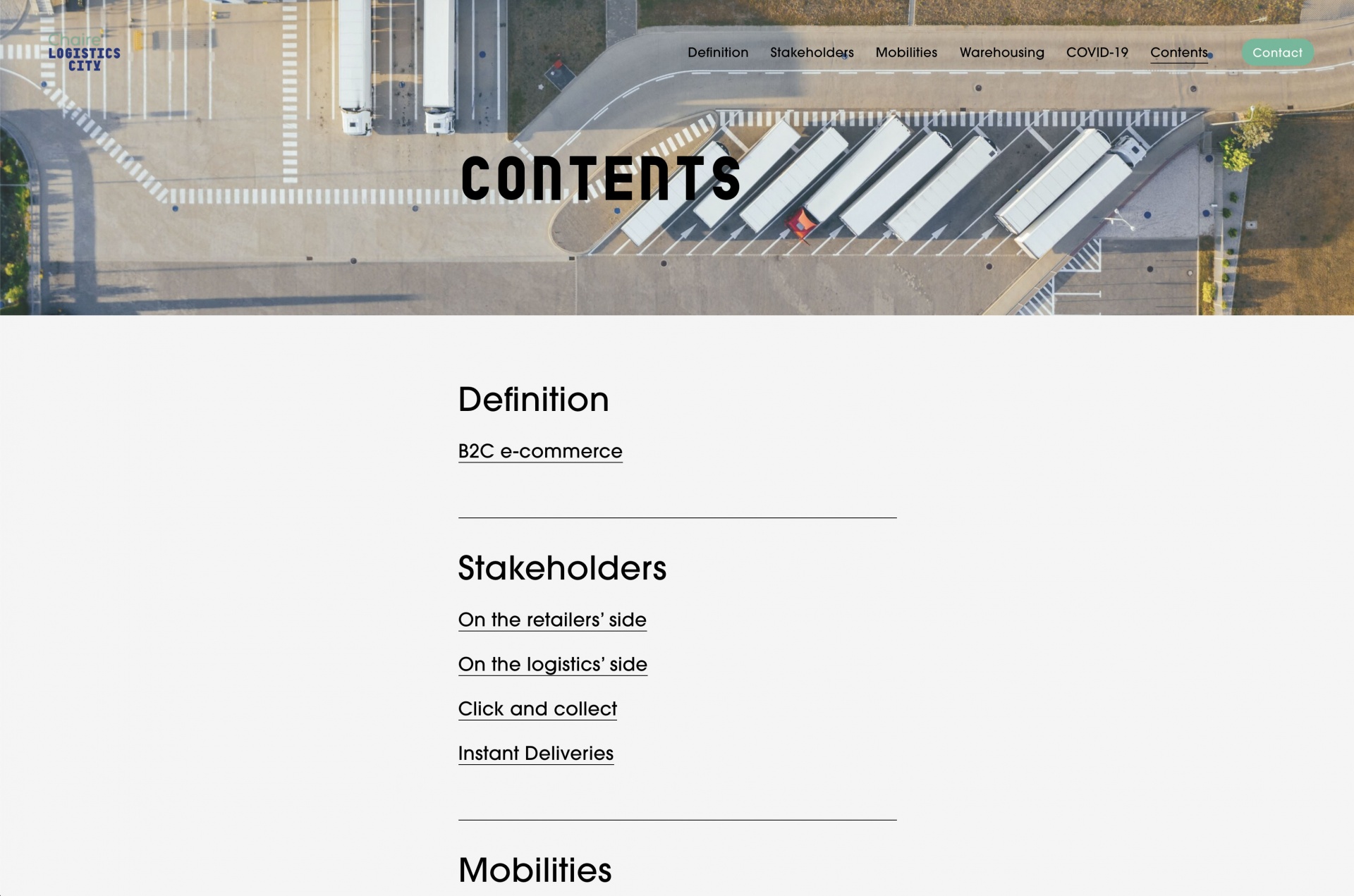 logistic city
